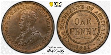 1911 (L) 1D MS64BN