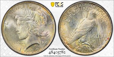 1922 $1 MS63