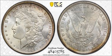 1884-O $1 MS66