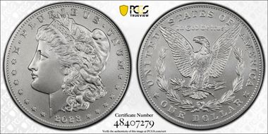 2023 $1 Morgan Dollar MS70