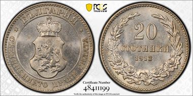 1913 20 St KM-26 MS64