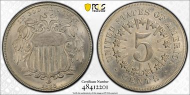 1866 5C MS63