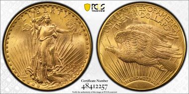 1923-D $20 MS64