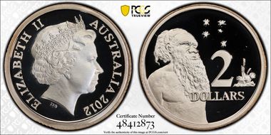 2012 $2 Silver PR69DCAM