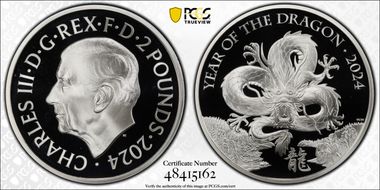 2024 £2 Year of the Dragon First Strike PR69DCAM