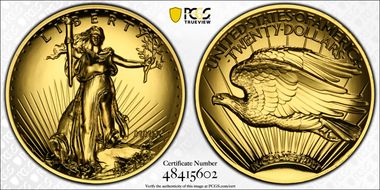 2009 $20 Ultra High Relief MS70PL