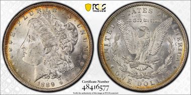 1889-O $1 MS62