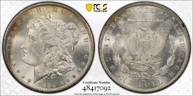 1884-CC $1 GSA Hoard MS64+ 