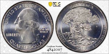 2013-P 25C Great Basin NP MS67