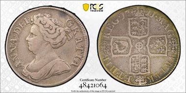 1711 Shil S-3618 4th Bust VF30