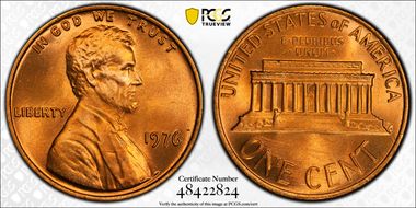 1976 1C MS67RD