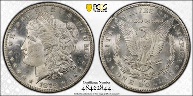 1879-CC $1 MS62