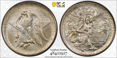 1936-D 50C Texas MS67