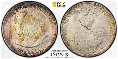 1923-S 50C Monroe MS66