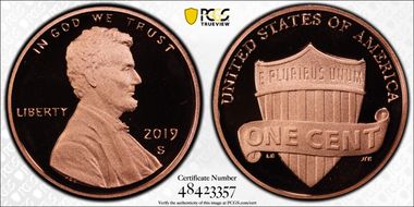 2019-S 1C Shield PR69DCAM