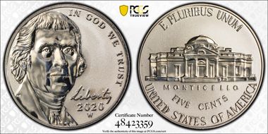 2020-W 5C Reverse Proof PR69