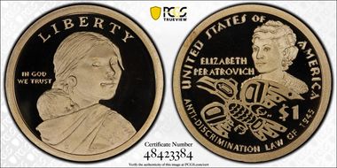 2020-S $1 Native American PR69DCAM