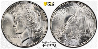 1928-S $1 MS64