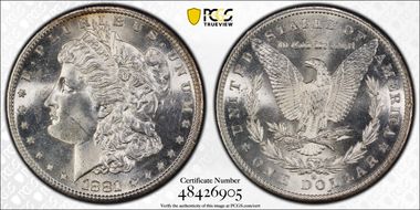 1881-S $1 MS62