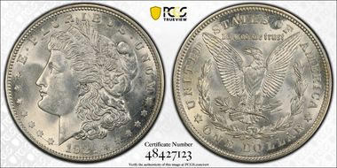 1921-D $1 MS63