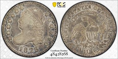 1823/2 10C Small Es N1