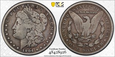 1904-S $1 VG10