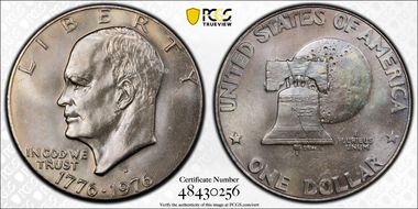 1976-D $1 Type 1 MS64