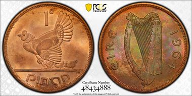 1964 1D MS64RB