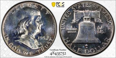 1952 50C PR65