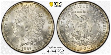 1889 $1 MS64