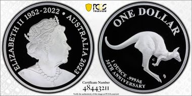2023-C $1 Mob of Thirty Ag PR70DCAM