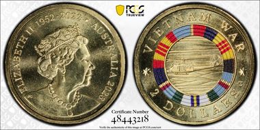 2023-C $2 Vietnam War Colorized MS69