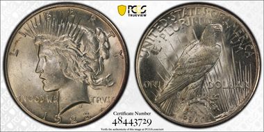 1928 $1 MS62