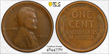 1922 No D 1C Strong Reverse VF30BN