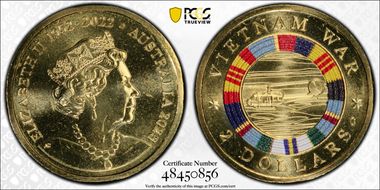 2023-C $2 Vietnam War Colorized MS67