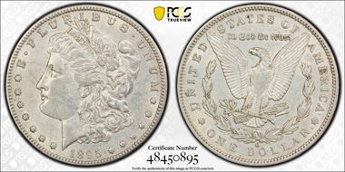 1895-O $1 AU50