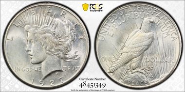 1927 $1 MS61