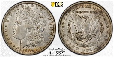 1886-O $1 AU53