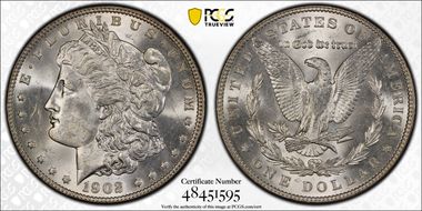 1902 $1 MS62