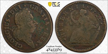 1723 1/2P Hibernia N1BN