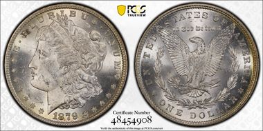 1879 $1 MS63