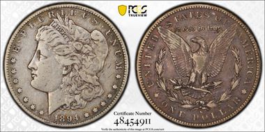 1894-S $1 VF30