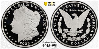 2023-S $1 Morgan Dollar First Strike PR70DCAM