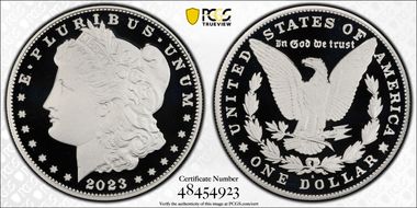 2023-S $1 Morgan Dollar First Strike PR69DCAM