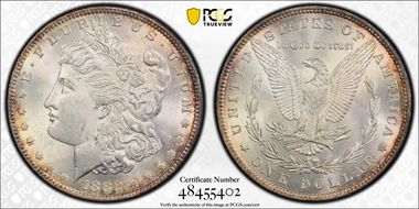 1882 $1 MS64