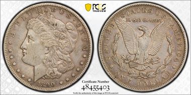 1890-CC $1 XF40