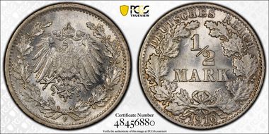 1916-F 1/2 Mk J-16 MS66