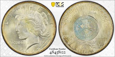 1923 (1978) $1 Camp David Peace Summit MS64