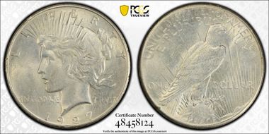 1927 $1 MS63