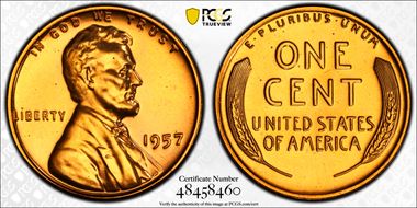 1957 1C PR66RD